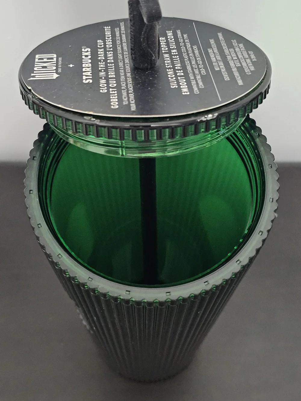 Starbucks Green Ribbed Stainless Tumbler